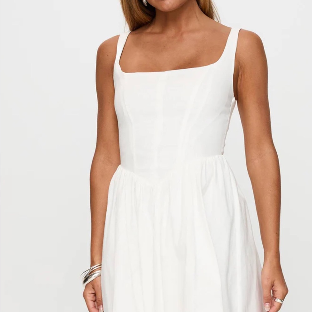 MARTIE MINI DRESS WHITE